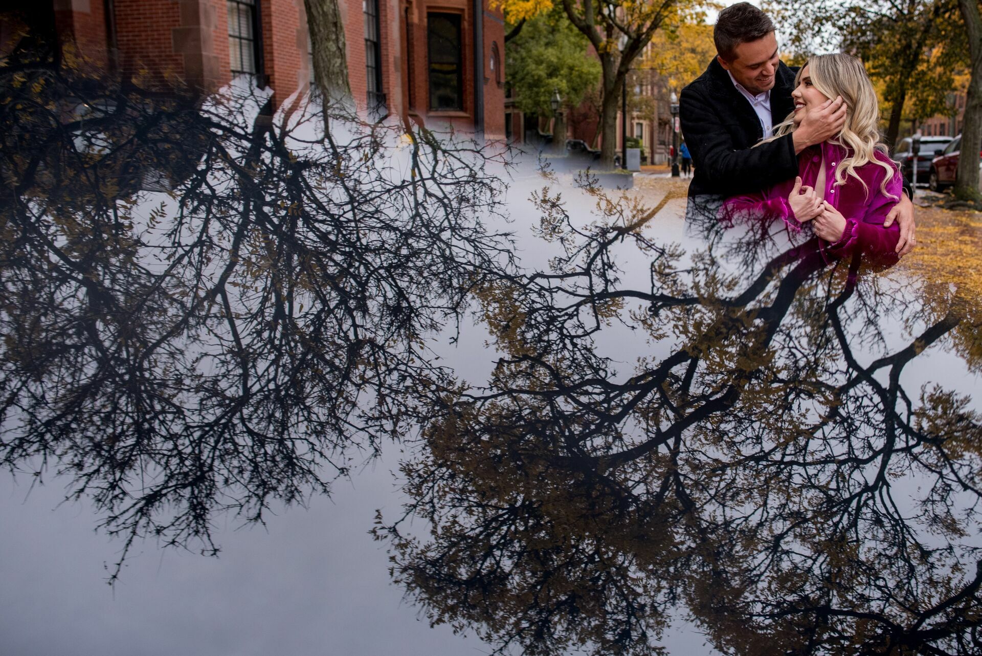 Foto Chuva de Amor em Boston: Sessão Fotográfica de Casal com Shelen e Marcelo Foto Chuva de Amor em Boston: Sessão Fotográfica de Casal com Shelen e Marcelo - Imagem 6