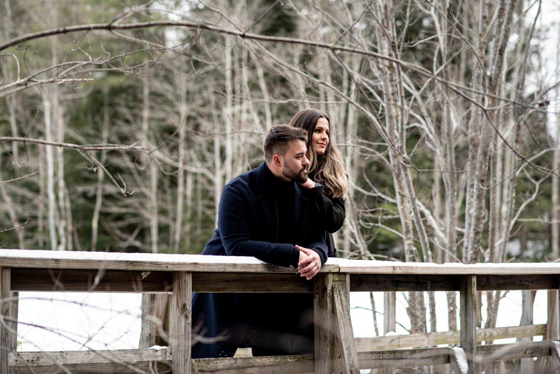 Foto Uma História de Amor na Neve: Sessão Fotográfica e Pedido de Casamento surpresa em New Hampshire - Imagem 43