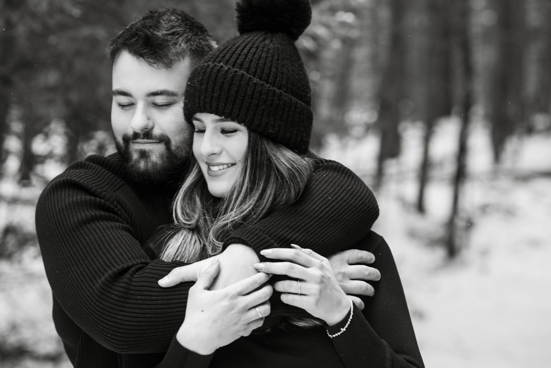 Foto Uma História de Amor na Neve: Sessão Fotográfica e Pedido de Casamento surpresa em New Hampshire - Imagem 34