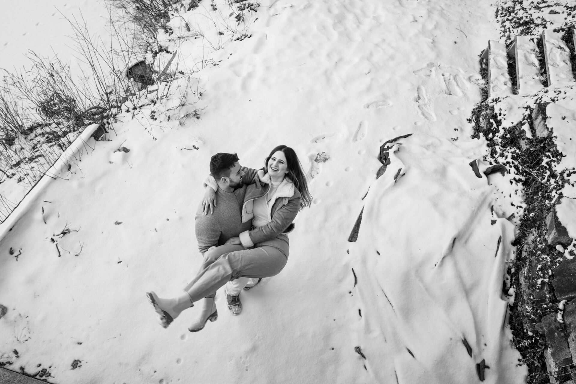 Foto Uma História de Amor na Neve: Sessão Fotográfica e Pedido de Casamento surpresa em New Hampshire - Imagem 63