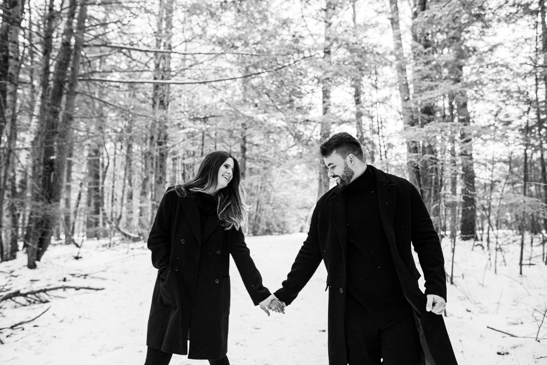 Foto Uma História de Amor na Neve: Sessão Fotográfica e Pedido de Casamento surpresa em New Hampshire - Imagem 29