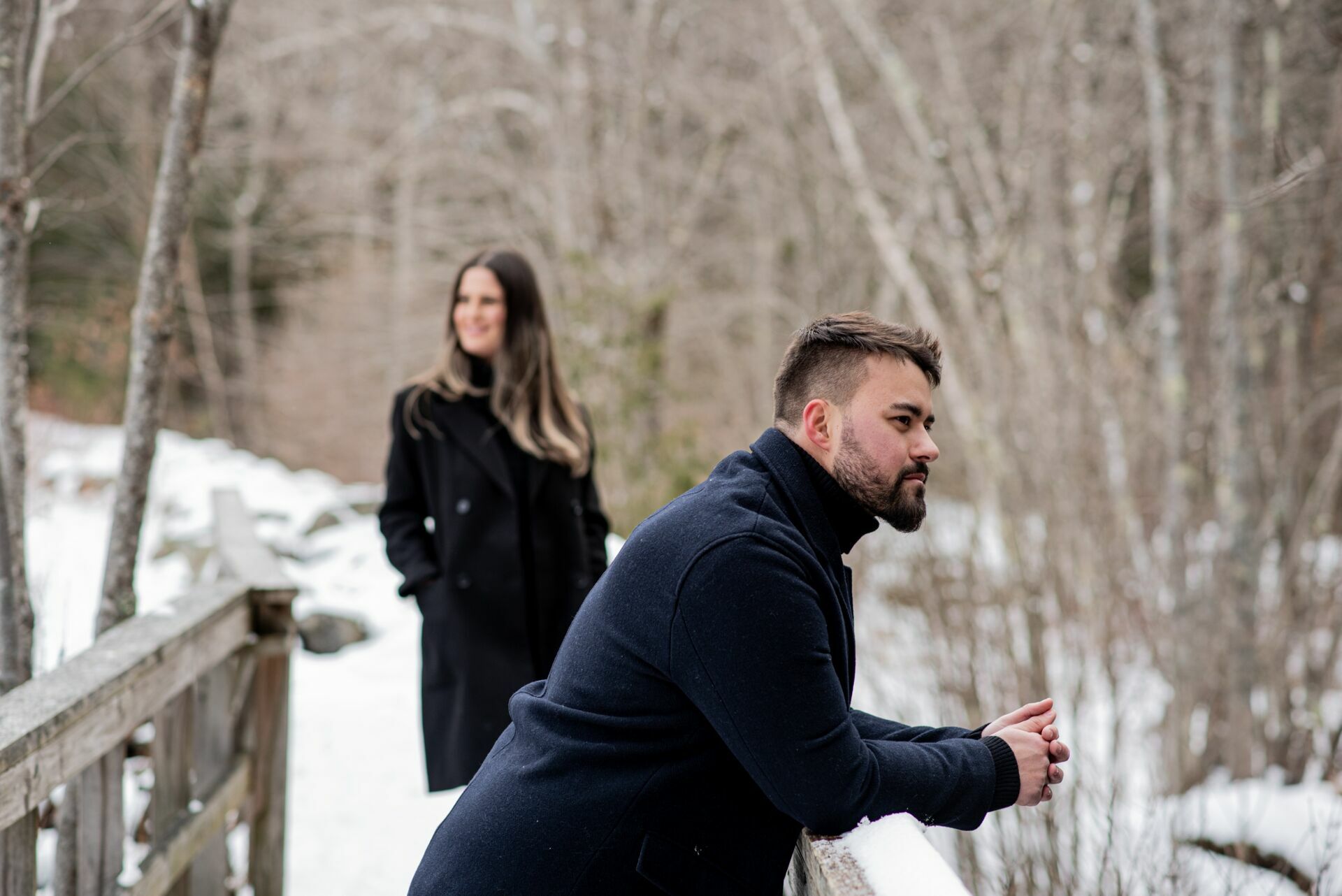 Foto Uma História de Amor na Neve: Sessão Fotográfica e Pedido de Casamento surpresa em New Hampshire - Imagem 44