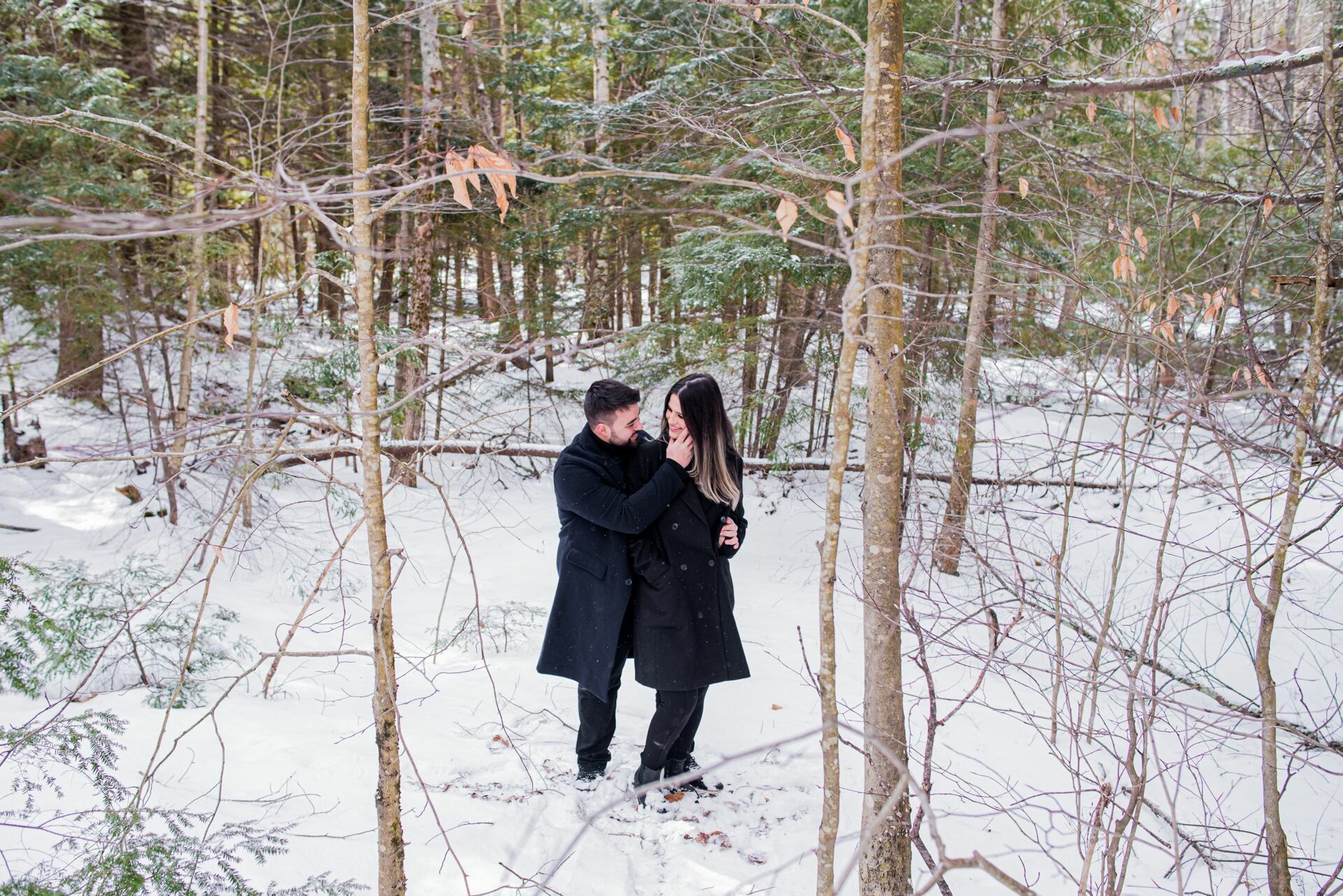 Foto Uma História de Amor na Neve: Sessão Fotográfica e Pedido de Casamento surpresa em New Hampshire - Imagem 5