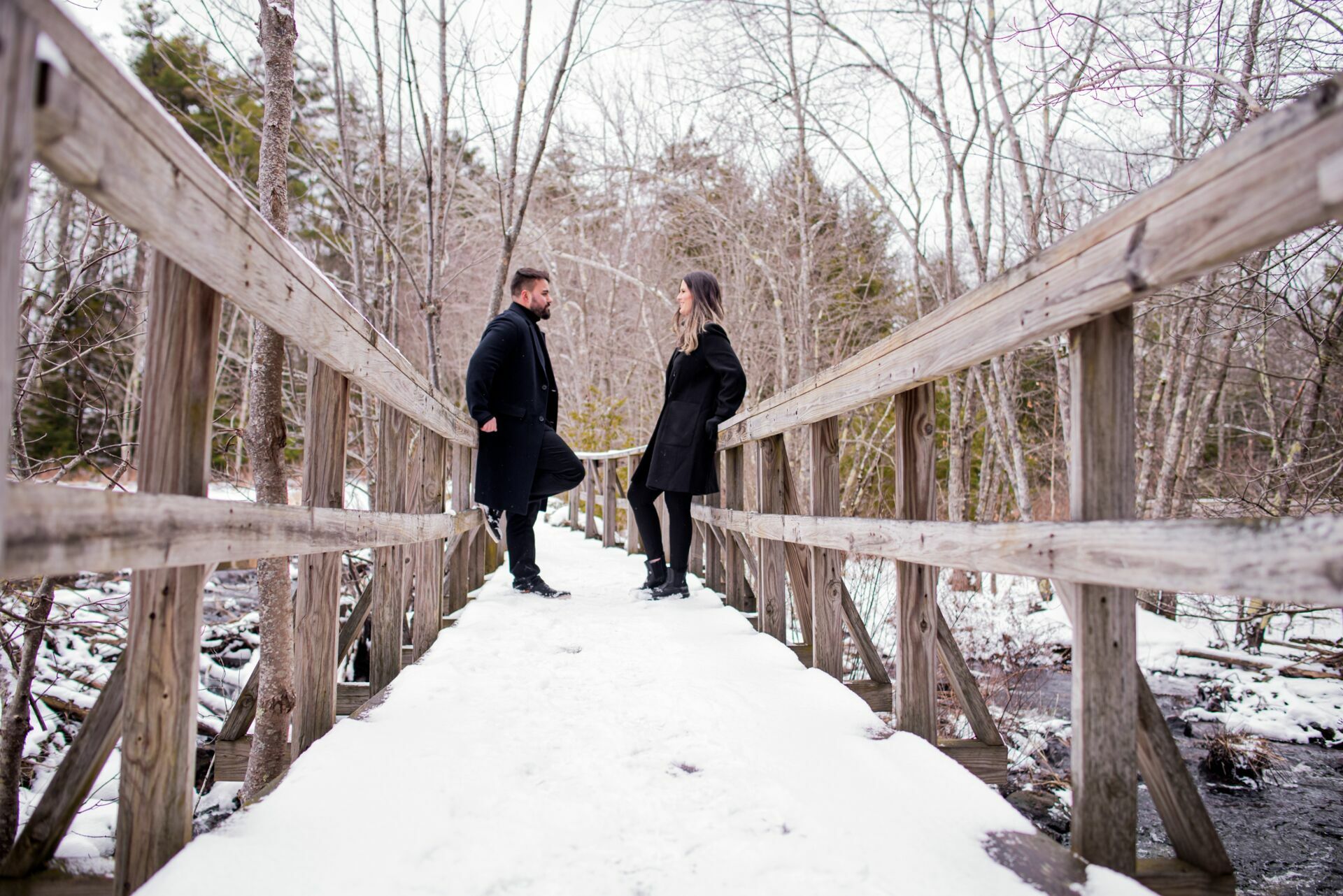 Foto Uma História de Amor na Neve: Sessão Fotográfica e Pedido de Casamento surpresa em New Hampshire - Imagem 18