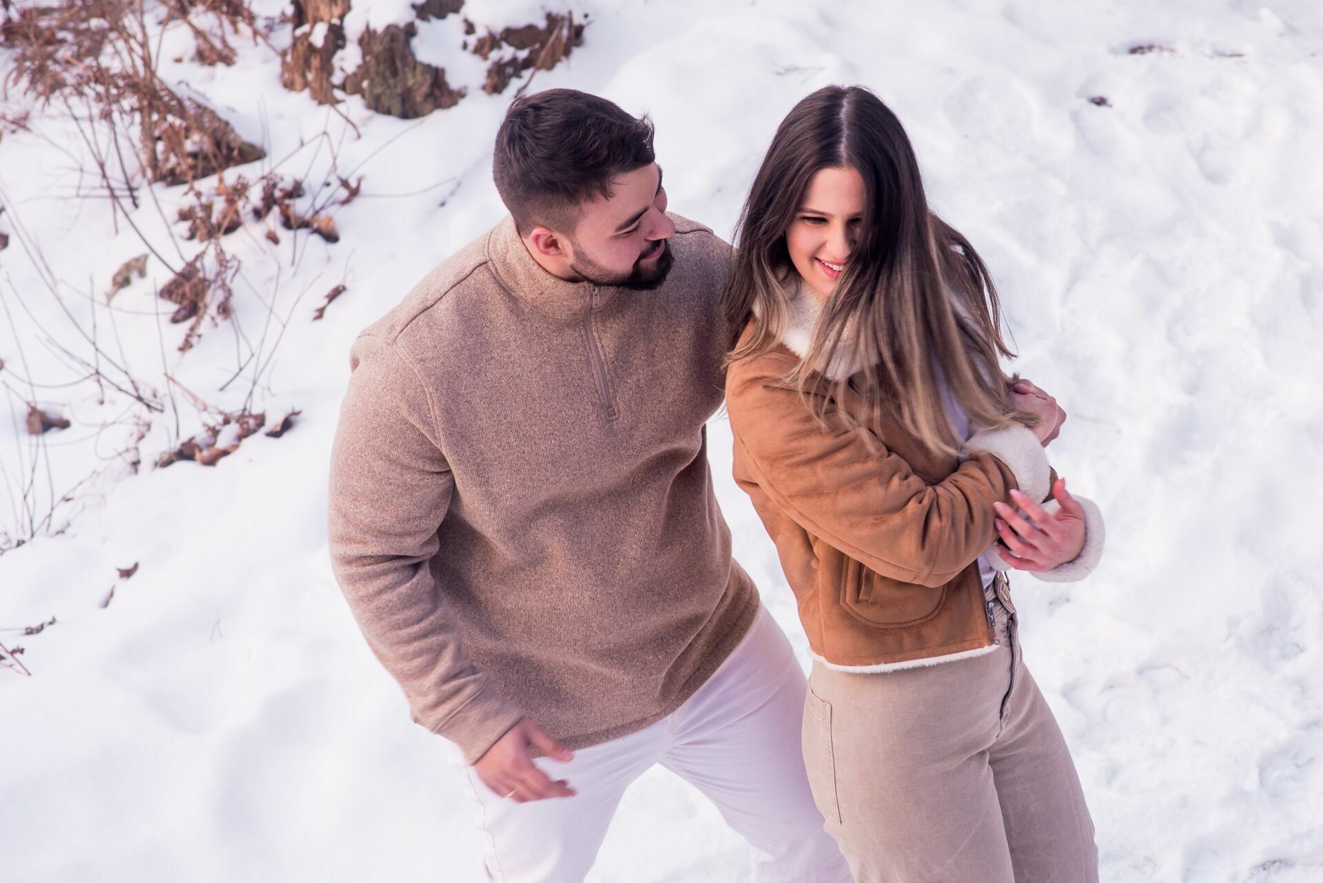 Foto Uma História de Amor na Neve: Sessão Fotográfica e Pedido de Casamento surpresa em New Hampshire - Imagem 64