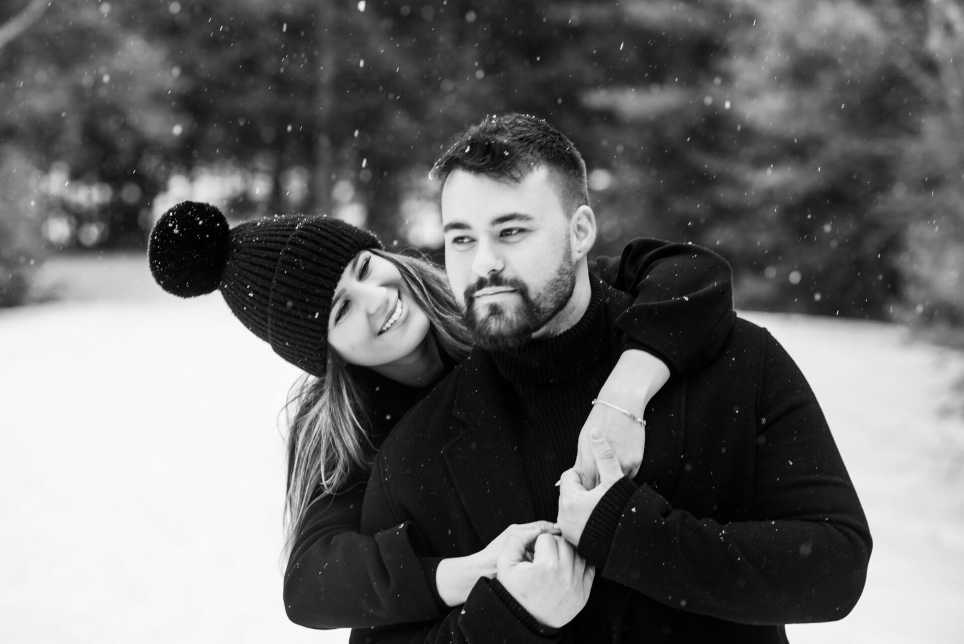Foto Uma História de Amor na Neve: Sessão Fotográfica e Pedido de Casamento surpresa em New Hampshire - Imagem 36