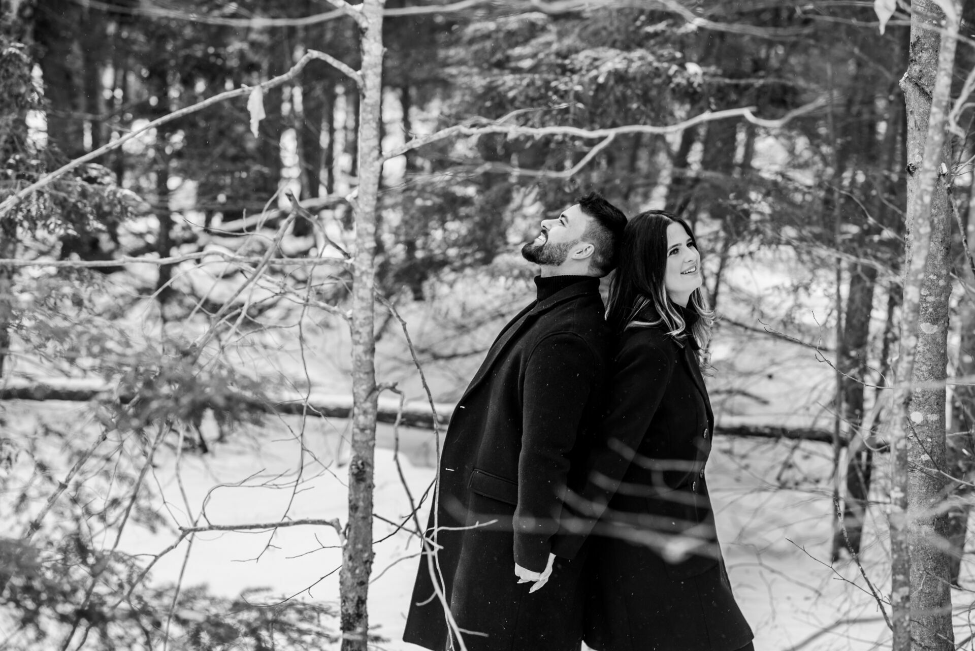Foto Uma História de Amor na Neve: Sessão Fotográfica e Pedido de Casamento surpresa em New Hampshire - Imagem 6